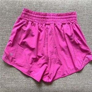 Lululemon Hotty Hot HR 4” Sonic Pink Shorts